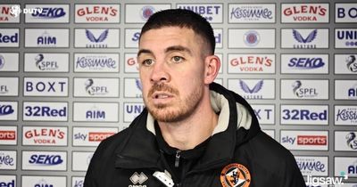 Gallagher praises Dundee United's resilience in storm-affected draw with Rangers