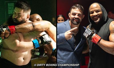 Video: Yoel Romero scores violent knockout at Mike Perry’s Dirty Boxing Championship inaugural event