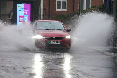 Man dies after being swept away in river as Storm Bert causes flooding across UK