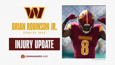 Commanders RB Brian Robinson Jr. injury update vs. Cowboys