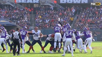 Matt Eberflus, Bears Roasted After Suffering Another Sad Blocked FG vs. Vikings