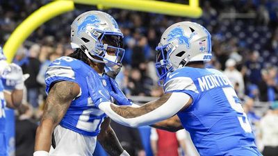 Lions' David Montgomery, Jahmyr Gibbs Living Up to Their Fun Duo Nickname After TDs