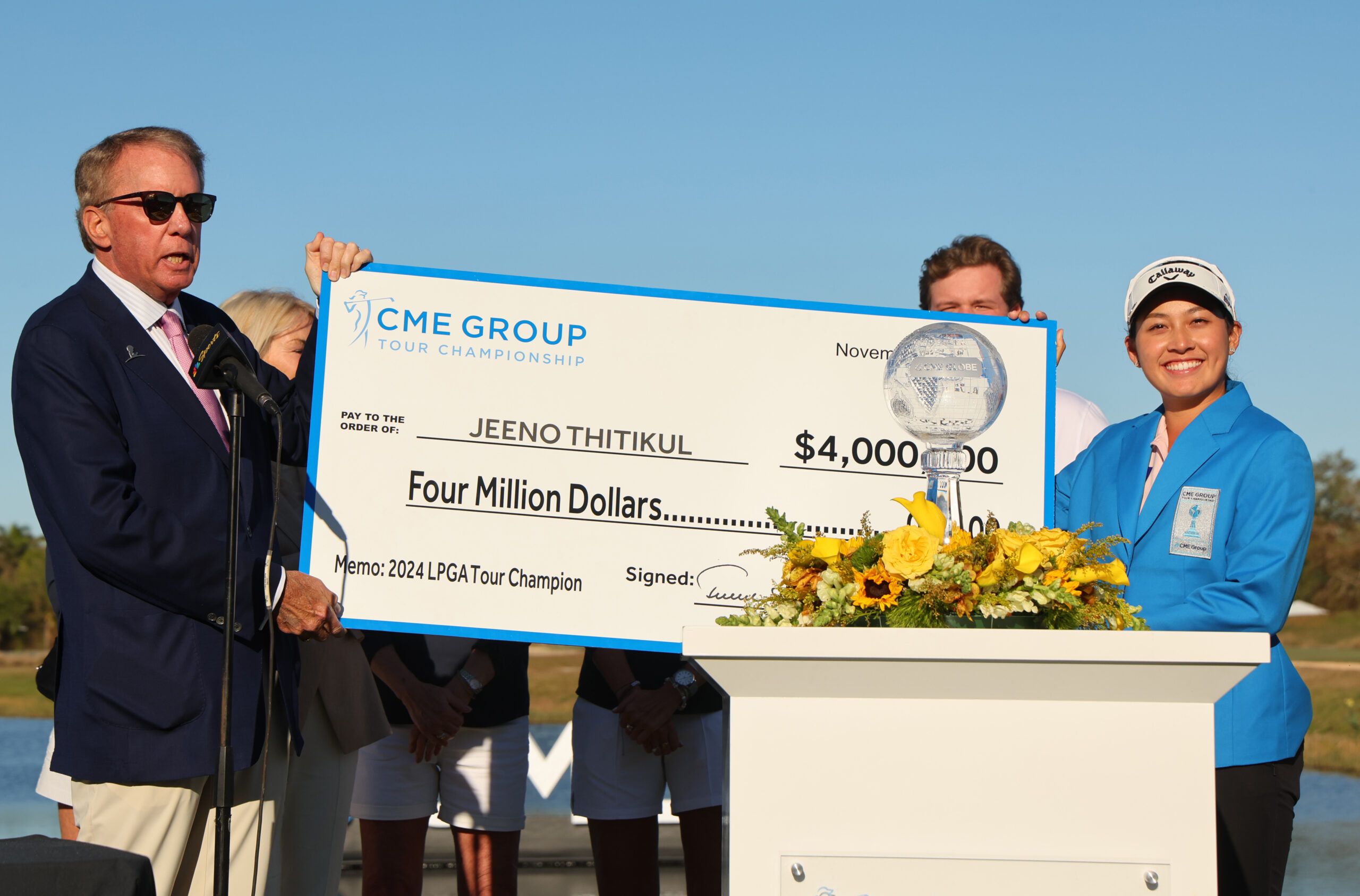 2024 CME Group Tour Championship prize money payouts…