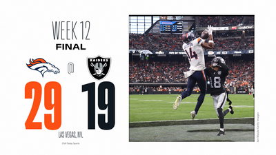 Raiders vs Broncos week 12 recap, final score: Another Las Vegas collapse puts losing streak at 7