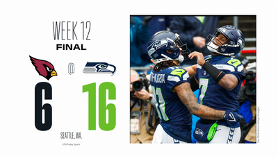 Seahawks beat the Cardinals, win 16-6 and move into 1st place