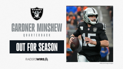 Raiders QB Gardner Minshew lost for season, who starts in his place?