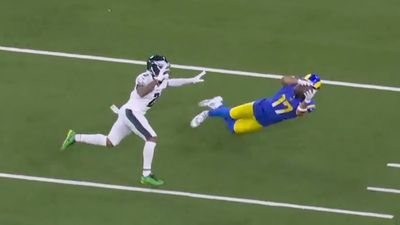 Rams' Puka Nacua Makes Ridiculous Diving Catch on Dime from Matthew Stafford