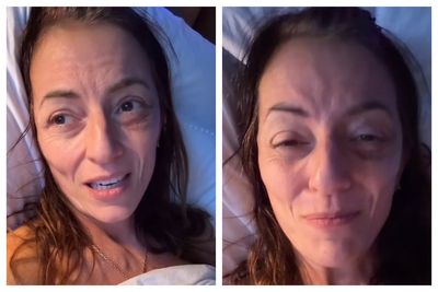 Tearful Davina McCall admits recovery is 'slow' in first video following brain surgery for ‘very rare’ tumour