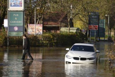 Storm Bert Causes Flooding Chaos In England And Wales