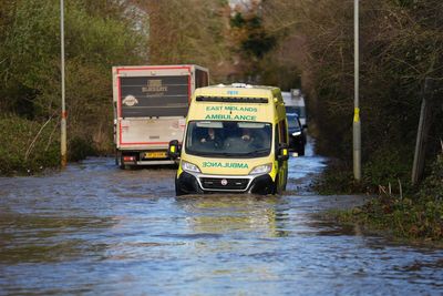 Danger to life warning in place as people evacuate flooded holiday park