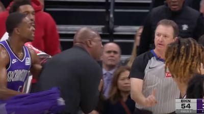 Furious Mike Brown Chased Down a Referee to Earn a Technical Foul