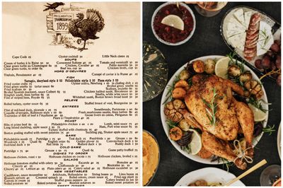 Image of Thanksgiving Menu From 1899 Goes Viral: 'Most Expensive Item on Menu is $2'