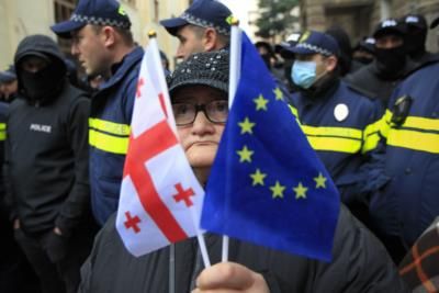 Georgian Parliament Inaugurated Amid Election Controversy And Protests