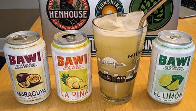 Bawi Agua Fresca is juicy, bubbly water that works when its base flavors are brightest