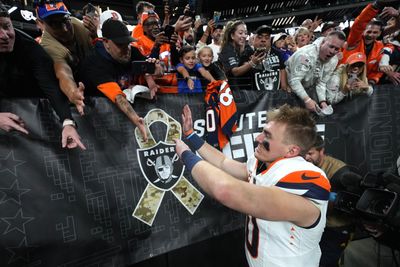 Bo Nix praises Broncos fans for taking over Raiders’ stadium