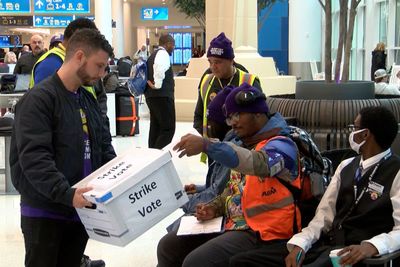 Cleaning Crews at Major US Airport Go On Strike and Walk Off Job to Demand 'Respect' Ahead of Record-Breaking Holiday Travel Season