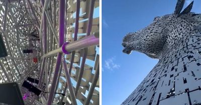 Economic boost predicted as Scots invited to climb inside the Kelpies