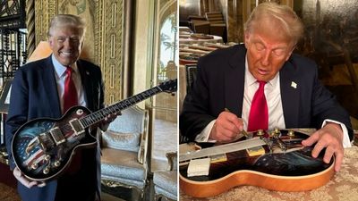 Trump Guitars hit with cease and desist from Gibson over use of Les Paul body shape