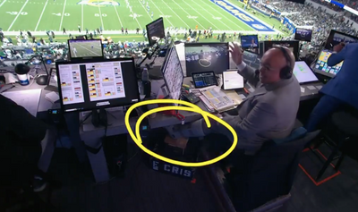 Mike Tirico ended up calling Sunday Night Football just days after tearing his Achilles