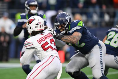 Seahawks RT Abe Lucas inches closer to full strength in Week 12 win