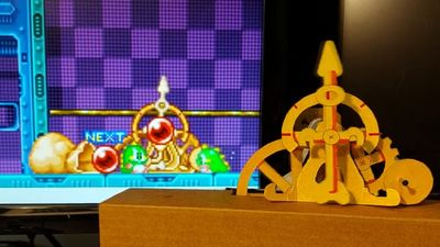 Maker creates an Arduino-powered Bust-A-Move mechanism, controlled in real-time from Mame arcade emulator