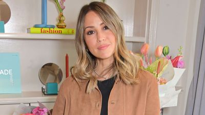 Suede jackets are a huge trend right now, and Rachel Stevens just showed us the chicest one on the high street