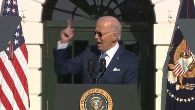 Watch: President Biden carries out his final White House Thanksgiving turkey pardoning