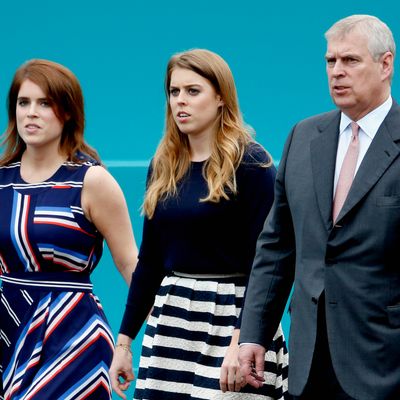 Princess Beatrice and Princess Eugenie Are Reportedly "Taking Turns" Visiting Dad Prince Andrew