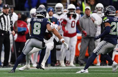 Coby Bryant has a message for Marshawn Lynch after his pick-6 celebration