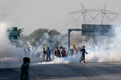 One killed, dozens injured as supporters of Imran Khan protest in Pakistan