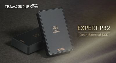 Teamgroup unveils 16TB external SSD with speeds up to 1.8 GB/s — T-CREATE EXPERT P32 stores up to 672 minutes of 4K 120 FPS N-RAW video files