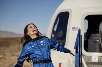 Female Astronaut Has Historic Moment Ruined by Horde of 'Small Men' Sexualizing Her Space Flight Video: 'I'm Crying in My Seat'