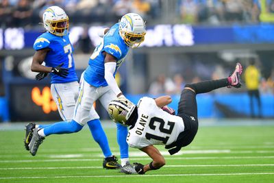 Chargers inactives: See who’s in and who’s out for Week 12 vs. Ravens