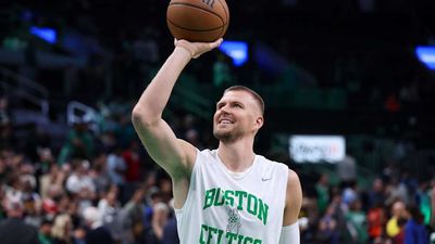 Celtics, Fans Welcome Kristaps Porzingis Back to Court With Dramatic WWE-Like Entrance