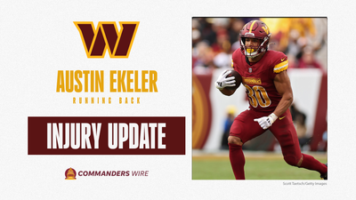 Commanders give injury updates on Austin Ekeler and Brian Robinson Jr.