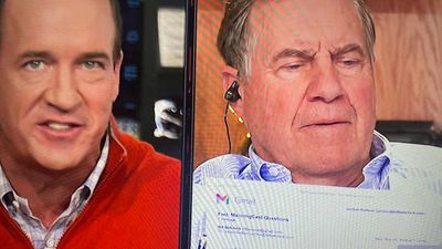 Bill Belichick Channels Inner Dad Mode with Classic Move on ManningCast