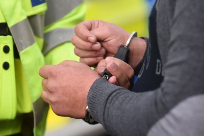 Man arrested after tractor driven through floodwater in Worcestershire