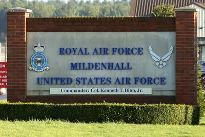 Small number of drones spotted flying near US bases in UK again