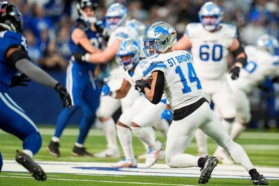 Amon-Ra St. Brown won’t be the Lions punt returner on Thanksgiving