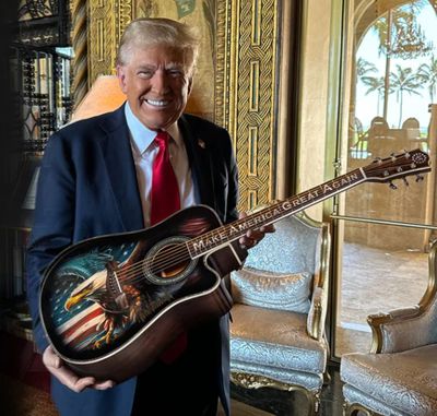 Widely Mocked 'Trump Guitars' Slapped with Cease and Desist Order for Ripping Off Gibson