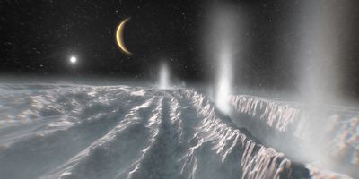 Scientists are updating chemistry models to track down life on icy moons