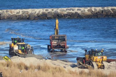 Sand coming to Atlantic City's eroding beaches is better late than never, casinos say