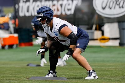 Broncos cut offensive lineman from 53-man roster