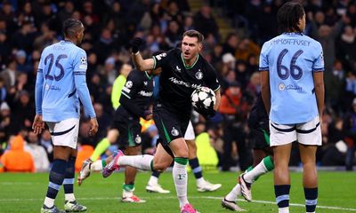 Manchester City blow three-goal lead as Feyenoord produce stunning fightback