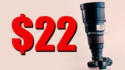 This could be the cheapest 200mm full-frame lens in the WORLD!