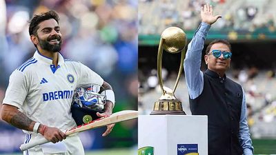 'Federer, Djokovic, Nadal...': Sunil Gavaskar reflects on Virat Kohli's struggles before Perth hundred