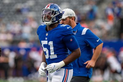 Giants place Azeez Ojulari on IR, claim TE Greg Dulcich off waivers