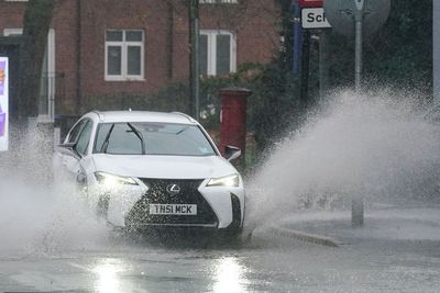 Train services cancelled as Storm Conall brings heavy rain