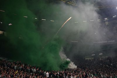 Sporting Lisbon risk UEFA punishment after fireworks explode during Arsenal game