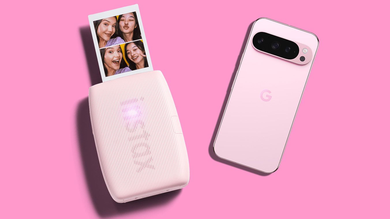 Instax and Google photo printer collab is a matching…
